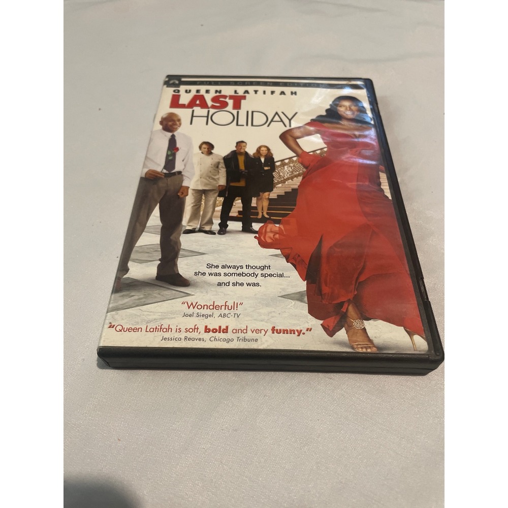 Queen Latifah Last Holiday‎ DVD Full Screen Edition PG-13 2006 Movie
